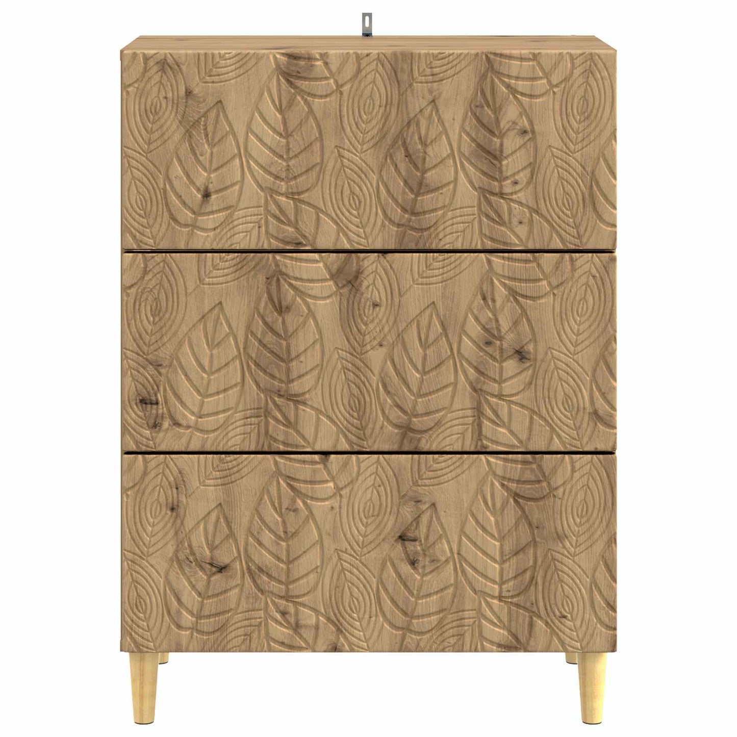 Ladenkast Artisanaal eiken 66 x 34,5 x 90 cm Bewerkt hout