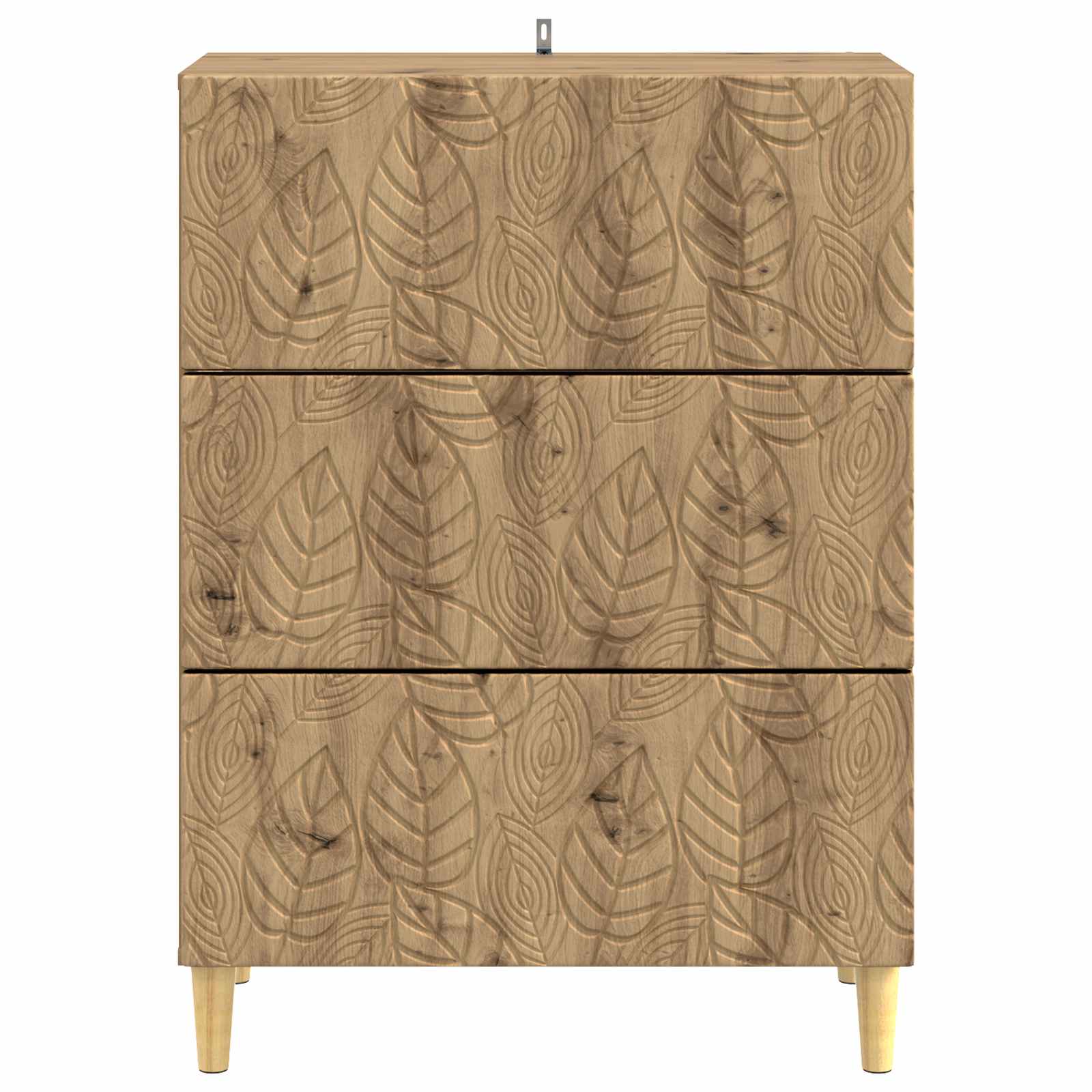 Ladenkast Artisanaal eiken 66 x 34,5 x 90 cm Bewerkt hout