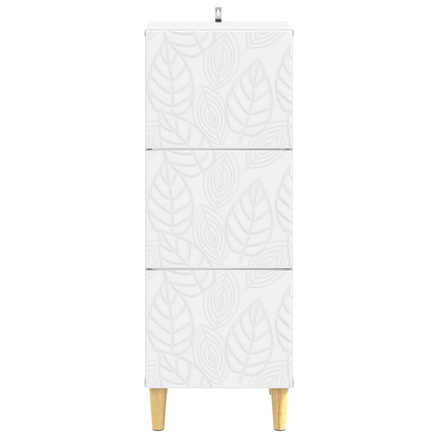 Ladenkast Wit 33 x 34,5 x 90 cm Bewerkt hout