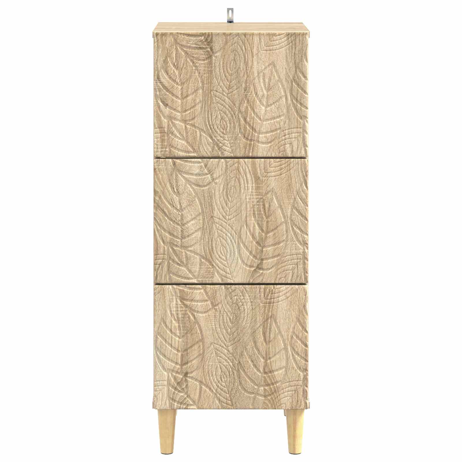 Ladenkast Sonoma Eiken 33 x 34,5 x 90 cm Bewerkt hout