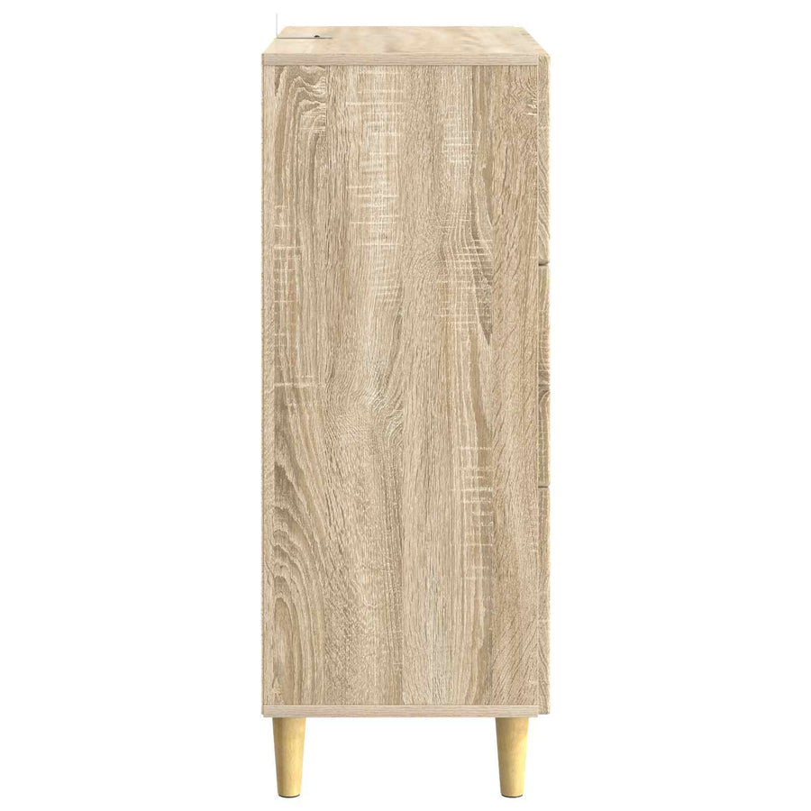 Ladenkast Sonoma Eiken 33 x 34,5 x 90 cm Bewerkt hout