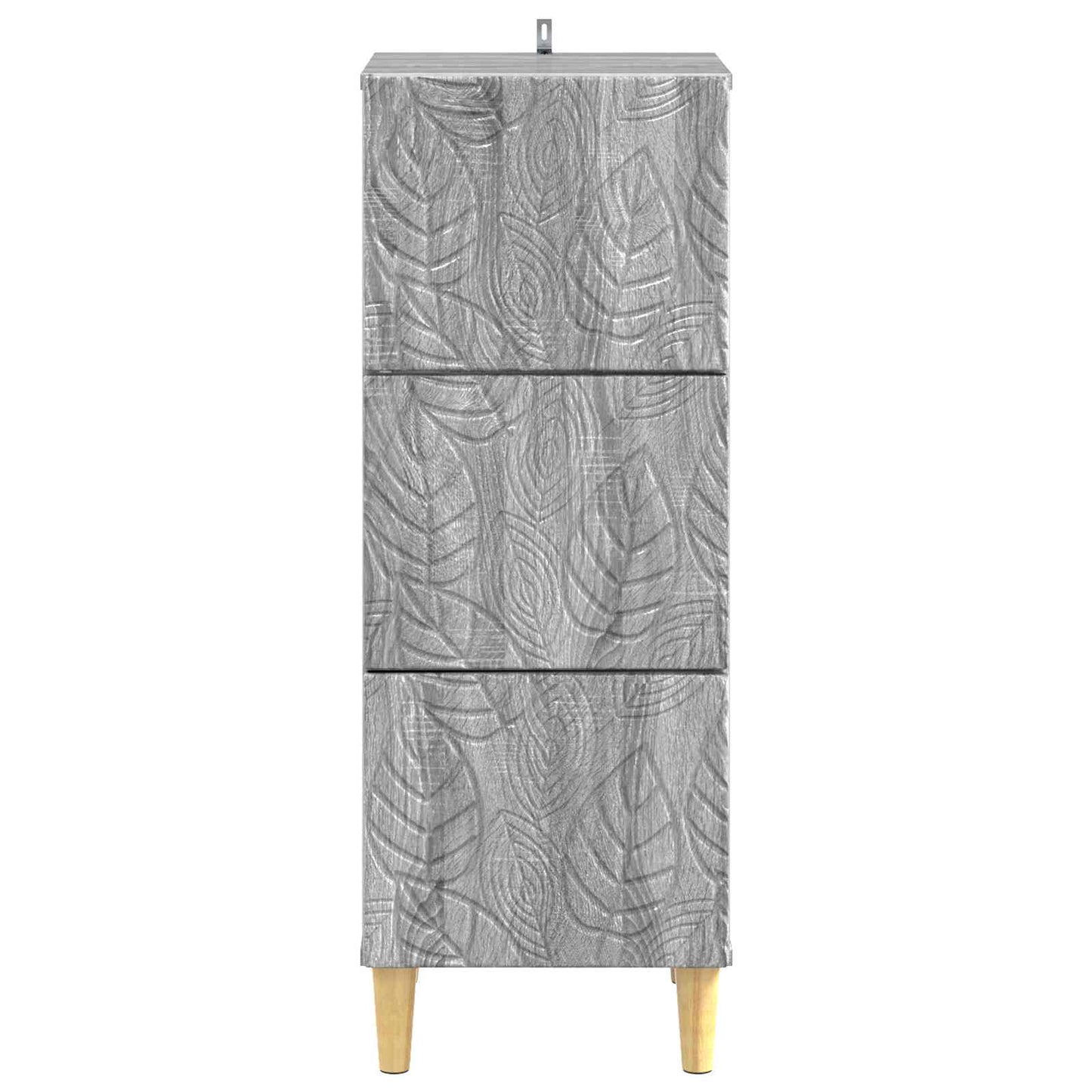 Ladenkast Grijs Sonoma 33 x 34,5 x 90 cm Bewerkt hout