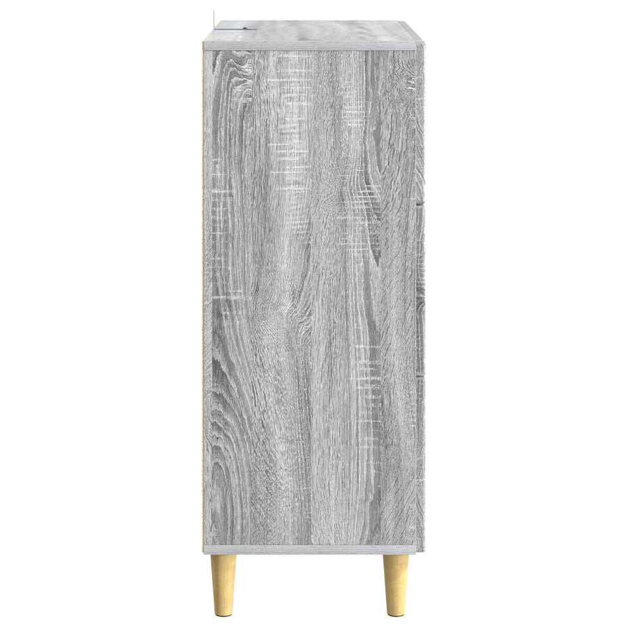 Ladenkast Grijs Sonoma 33 x 34,5 x 90 cm Bewerkt hout