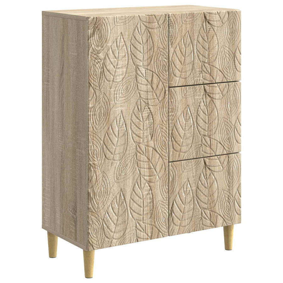 Dressoir Sonoma Eiken 66 x 34,5 x 90 cm Bewerkt hout