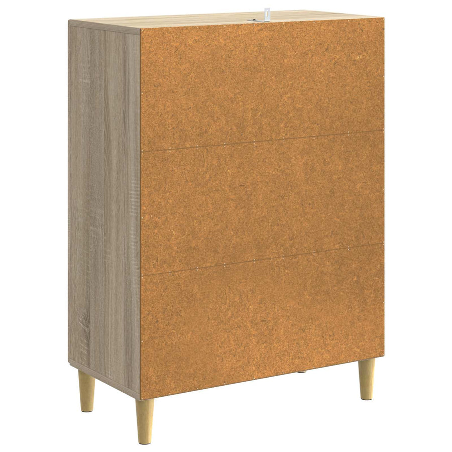 Dressoir Sonoma Eiken 66 x 34,5 x 90 cm Bewerkt hout