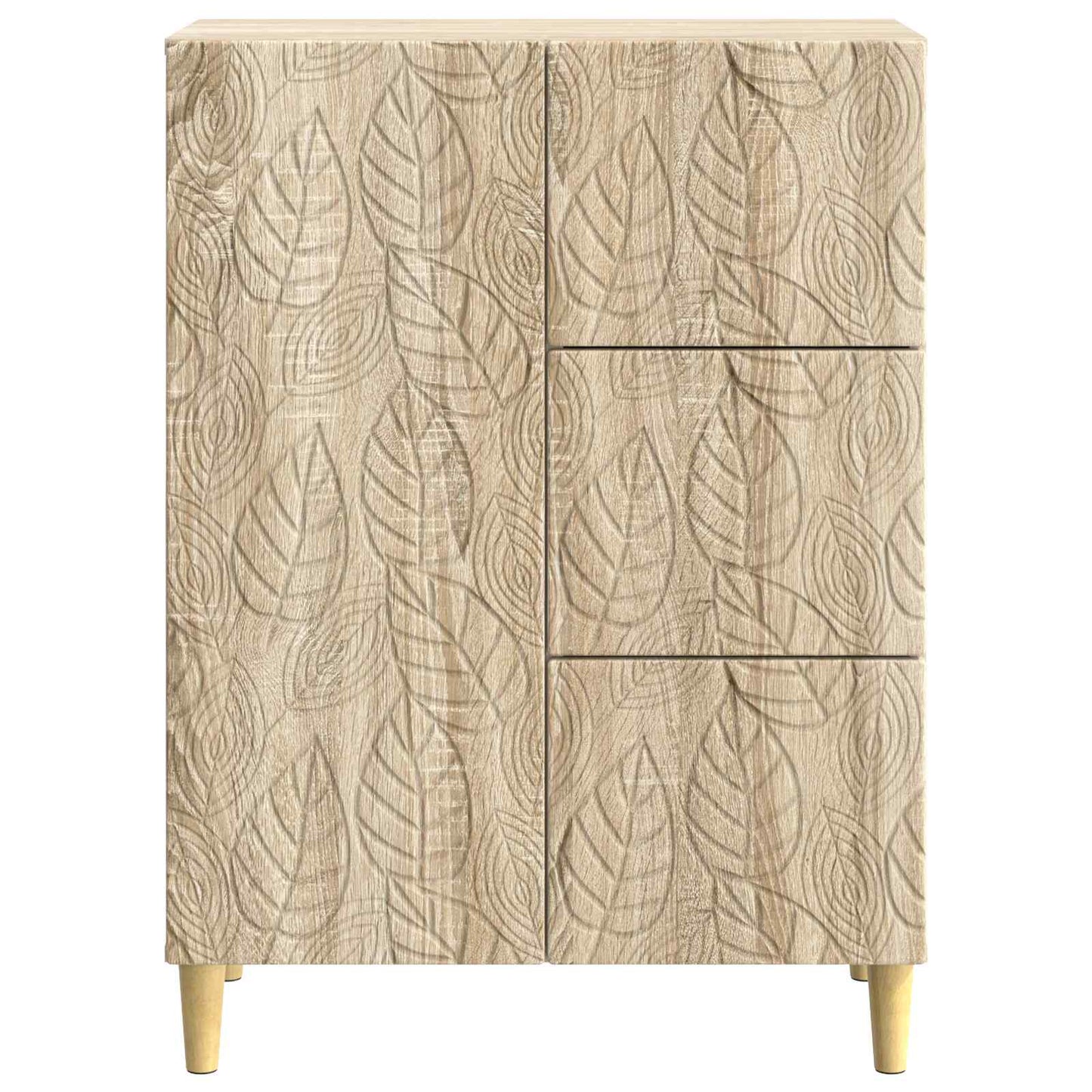 Dressoir Sonoma Eiken 66 x 34,5 x 90 cm Bewerkt hout