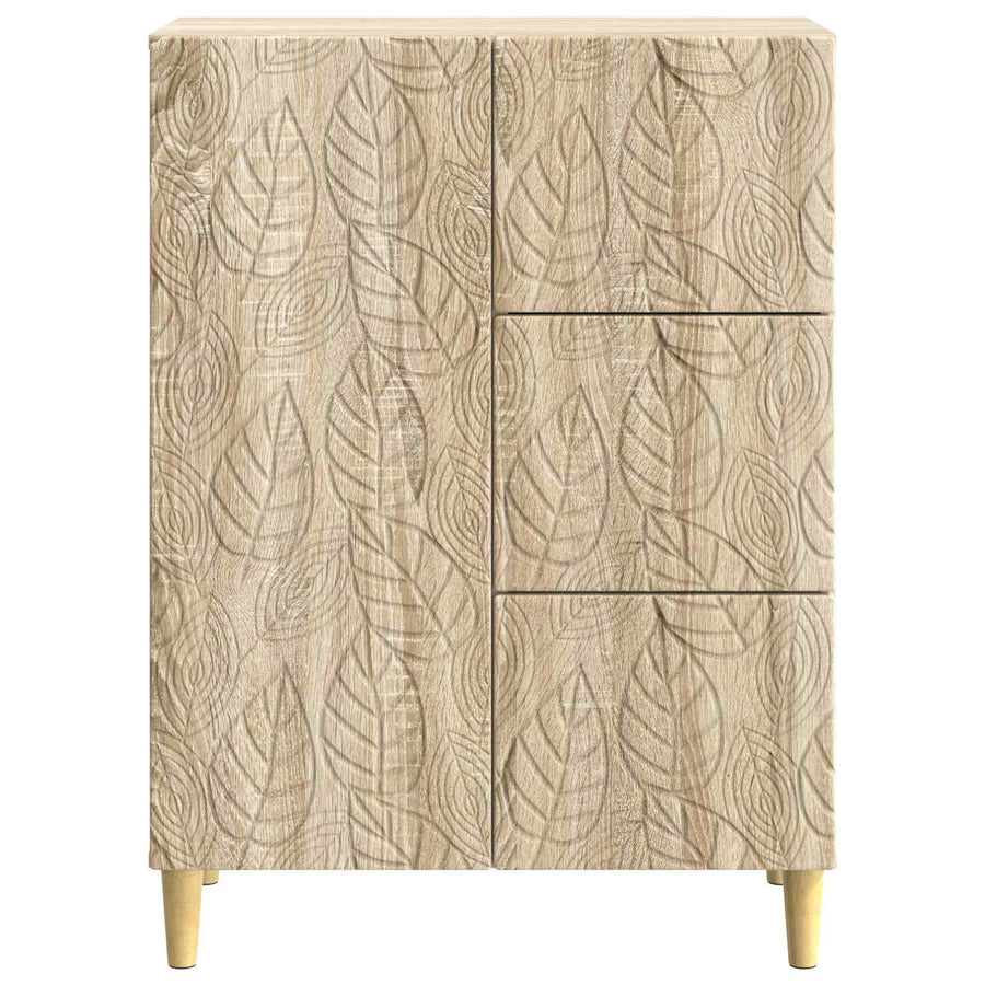 Dressoir Sonoma Eiken 66 x 34,5 x 90 cm Bewerkt hout