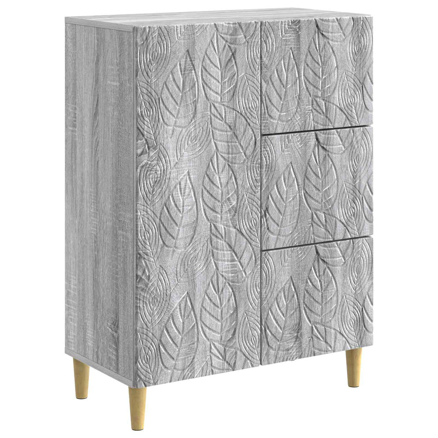 Dressoir Grijs Sonoma 66 x 34,5 x 90 cm Bewerkt hout