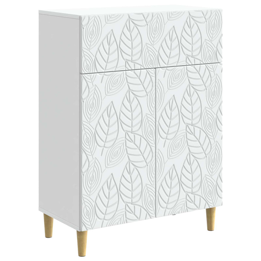 Dressoir Wit 66 x 34,5 x 90 cm Bewerkt hout