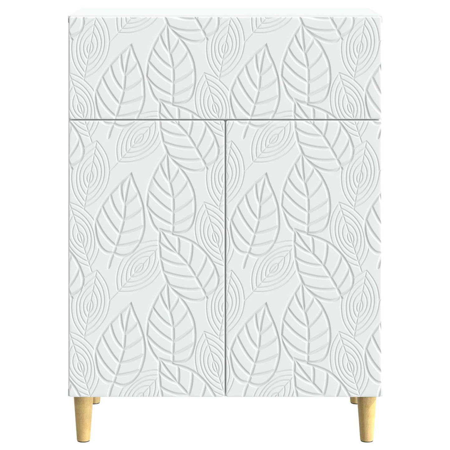 Dressoir Wit 66 x 34,5 x 90 cm Bewerkt hout