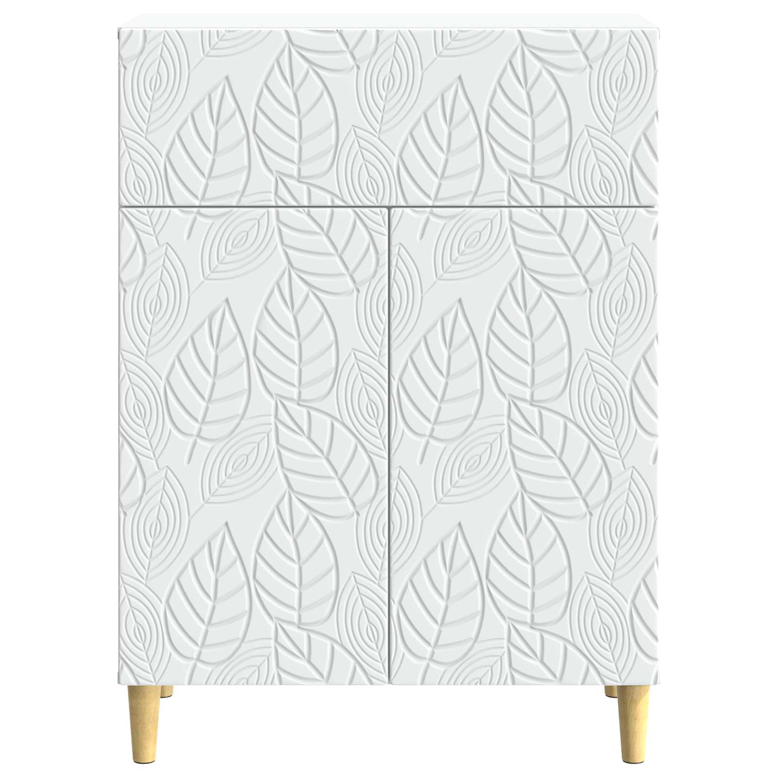 Dressoir Wit 66 x 34,5 x 90 cm Bewerkt hout
