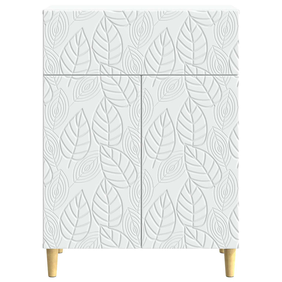 Dressoir Wit 66 x 34,5 x 90 cm Bewerkt hout