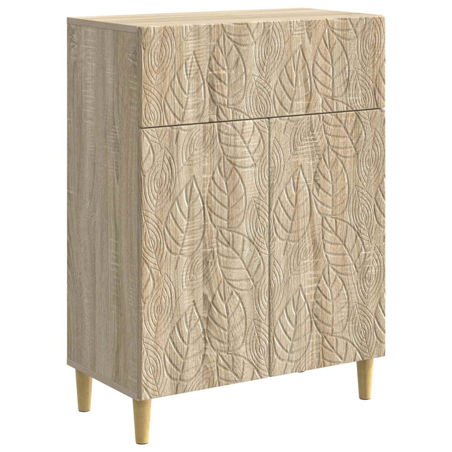 Dressoir Sonoma Eiken 66 x 34,5 x 90 cm Bewerkt hout