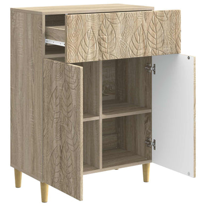 Dressoir Sonoma Eiken 66 x 34,5 x 90 cm Bewerkt hout