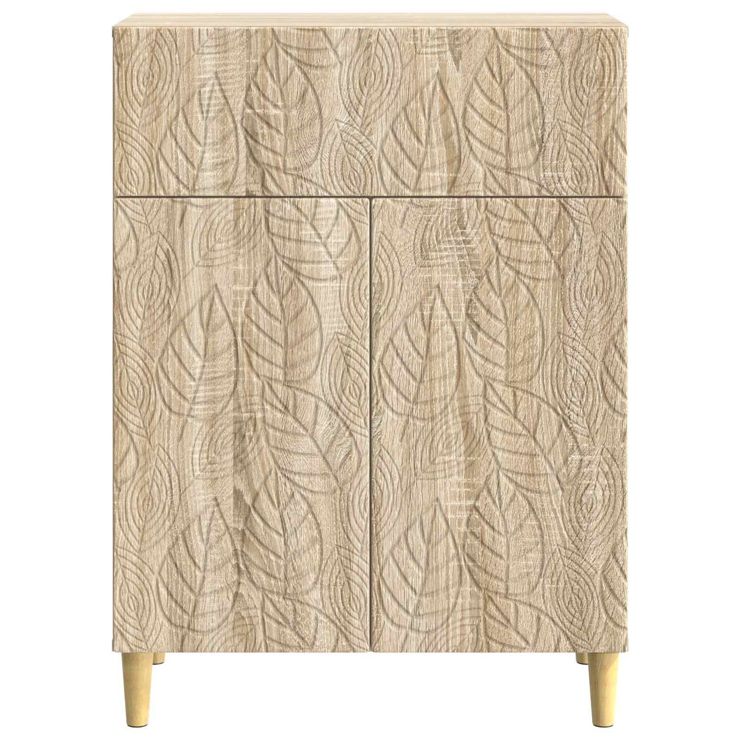 Dressoir Sonoma Eiken 66 x 34,5 x 90 cm Bewerkt hout