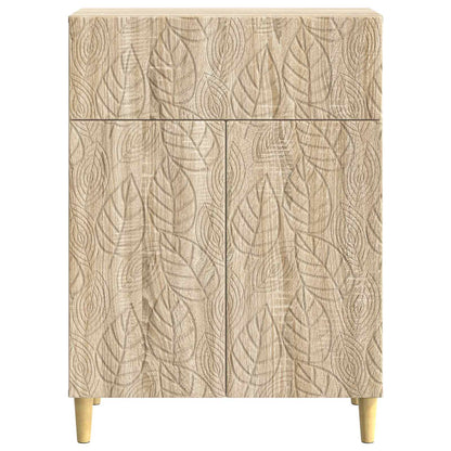 Dressoir Sonoma Eiken 66 x 34,5 x 90 cm Bewerkt hout