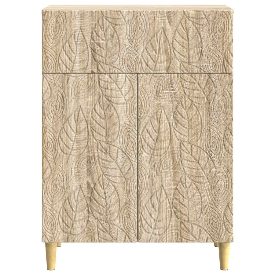 Dressoir Sonoma Eiken 66 x 34,5 x 90 cm Bewerkt hout