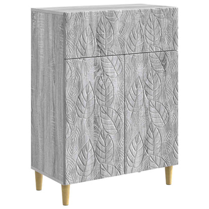 Dressoir Grijs Sonoma 66 x 34,5 x 90 cm Bewerkt hout