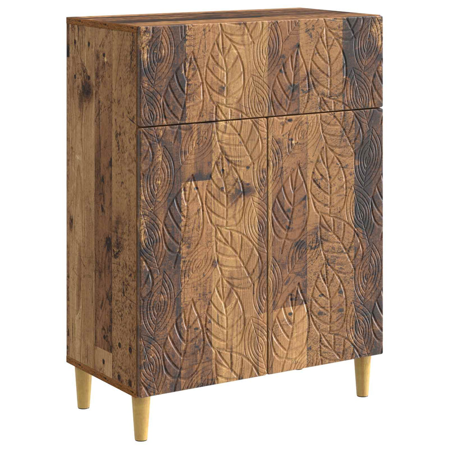 Dressoir Oud hout 66 x 34,5 x 90 cm Bewerkt hout