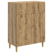 Dressoir 66x34,5x90 cm bewerkt hout
