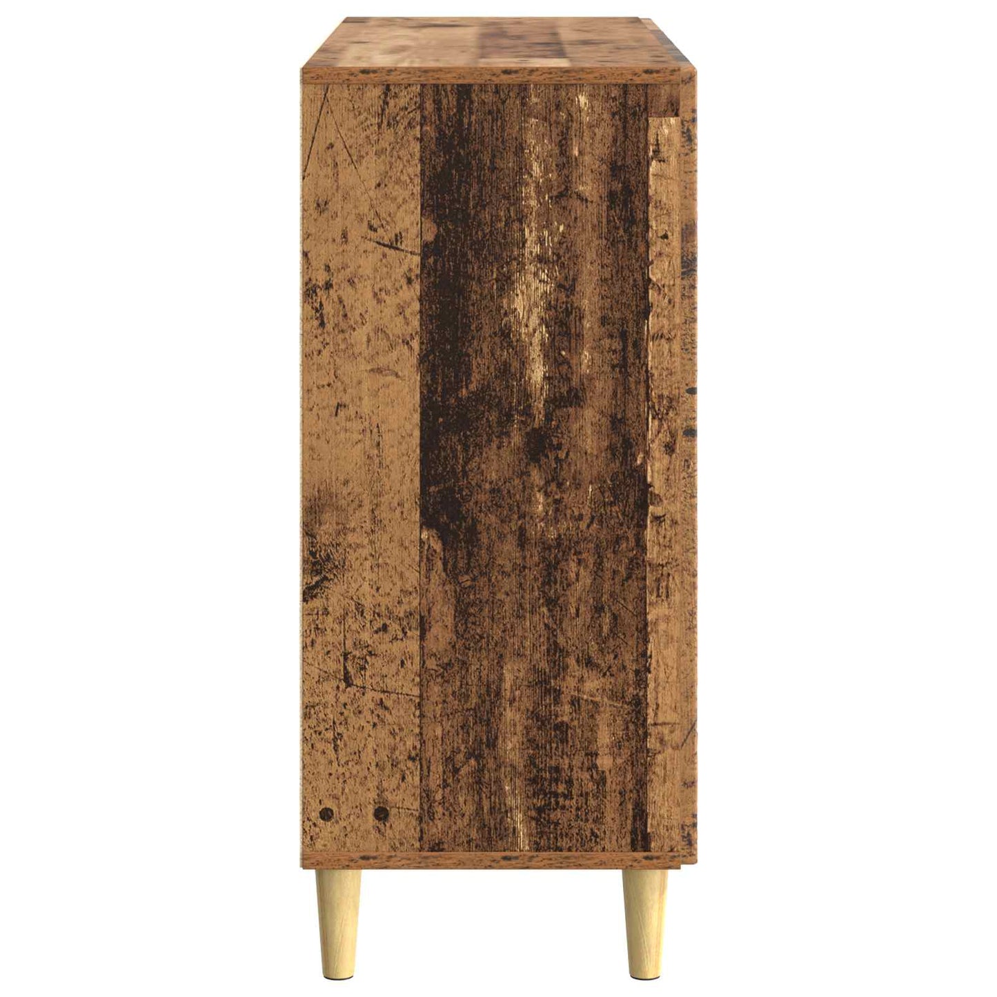Dressoir Oud hout 89 x 34,5 x 80 cm Bewerkt hout
