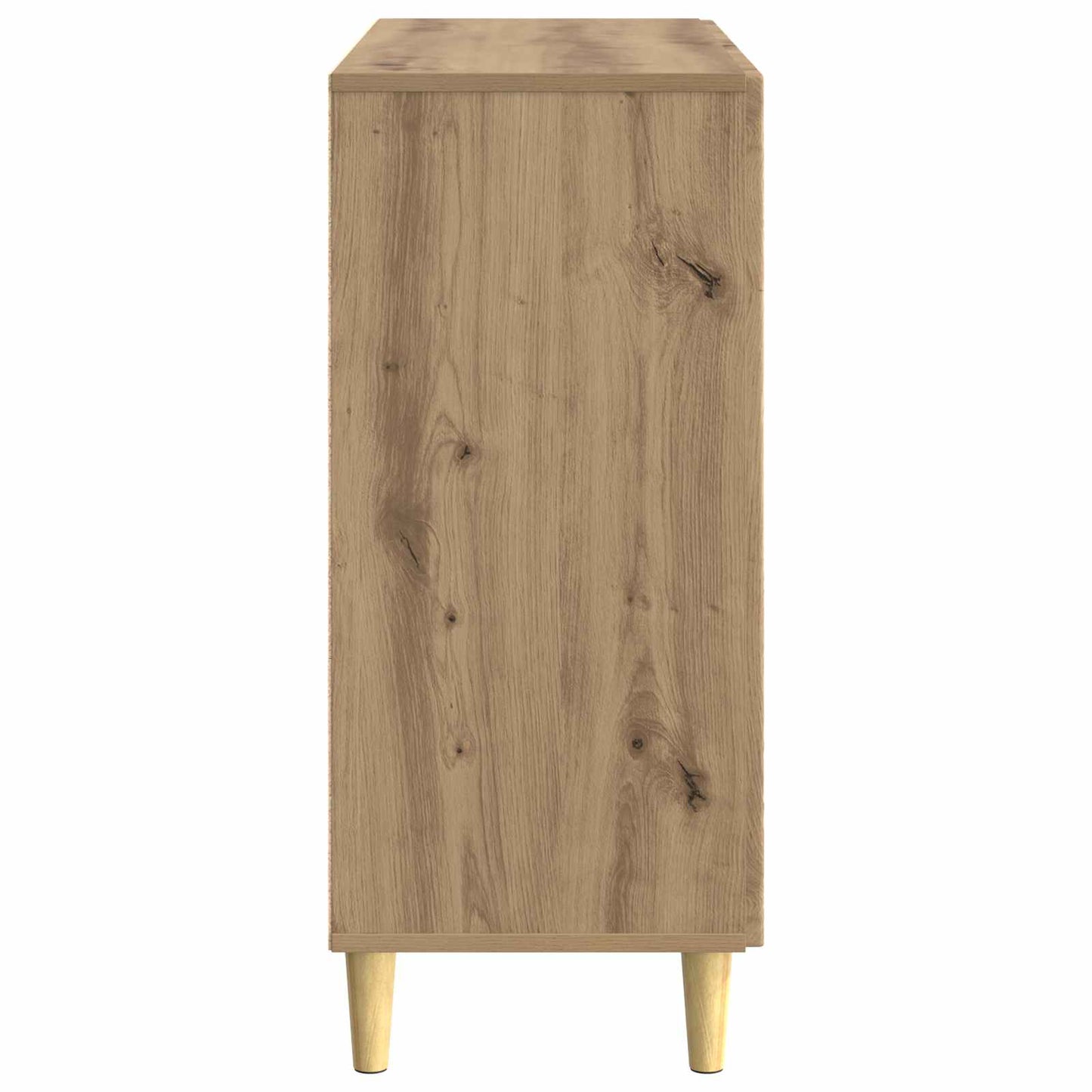 Dressoir Artisanaal eiken 89 x 34,5 x 80 cm Bewerkt hout