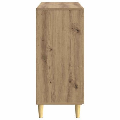 Dressoir Artisanaal eiken 89 x 34,5 x 80 cm Bewerkt hout