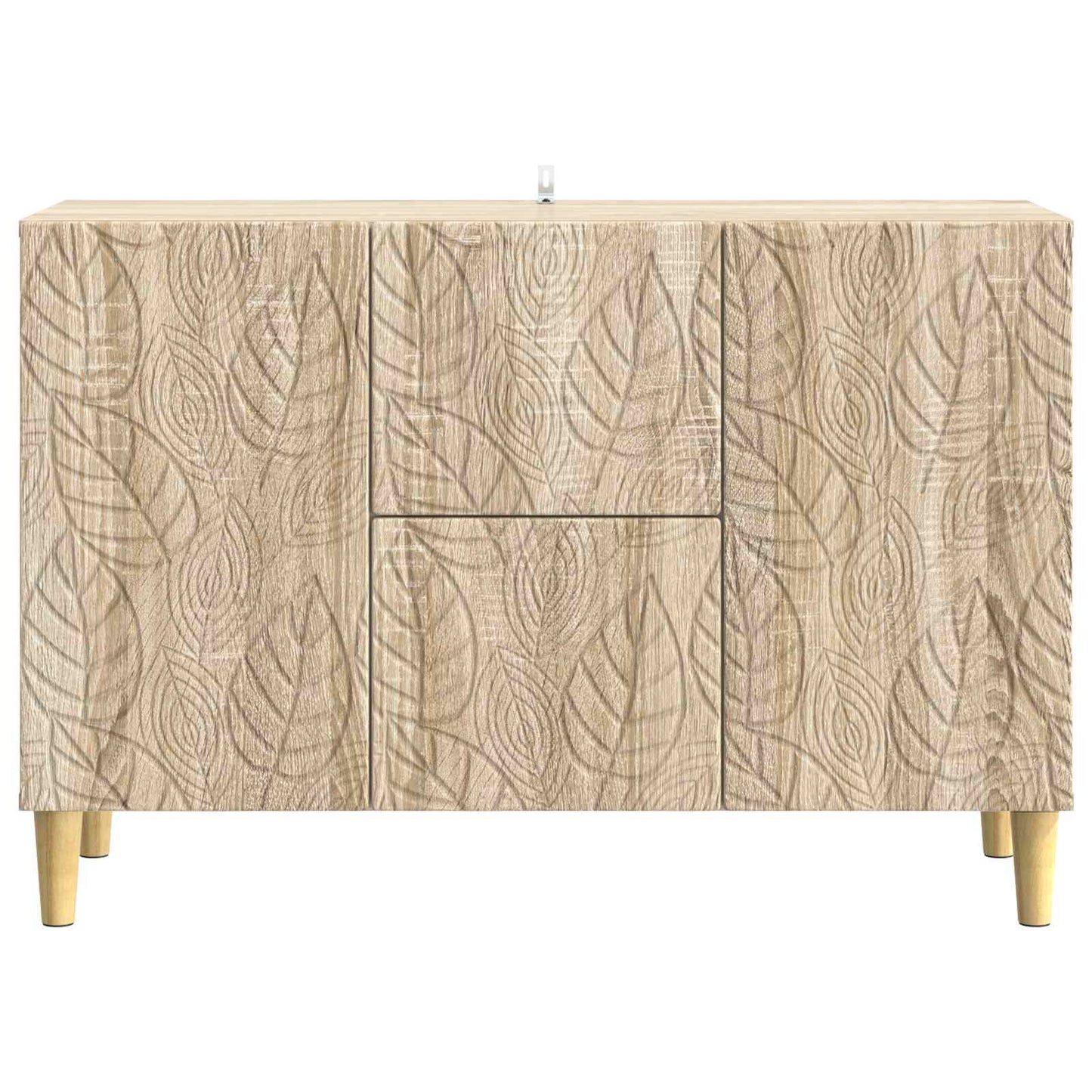 Dressoir Sonoma Eiken 89 x 34,5 x 60 cm Bewerkt hout