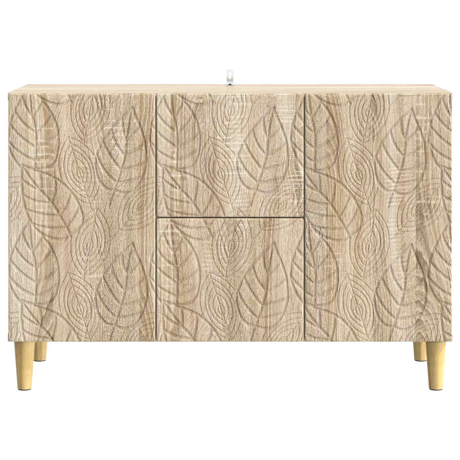 Dressoir Sonoma Eiken 89 x 34,5 x 60 cm Bewerkt hout