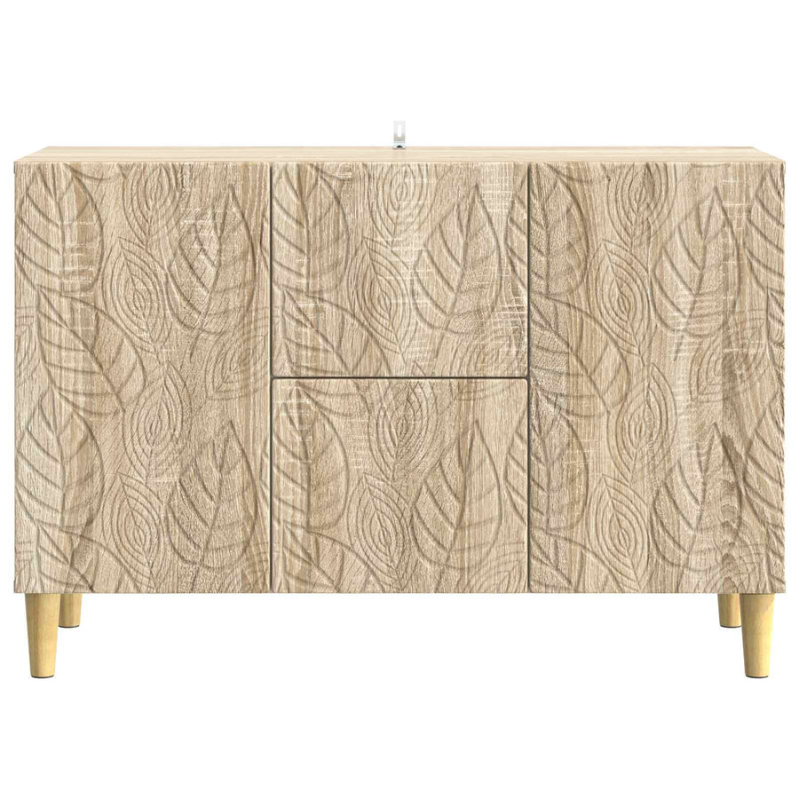 Dressoir Sonoma Eiken 89 x 34,5 x 60 cm Bewerkt hout