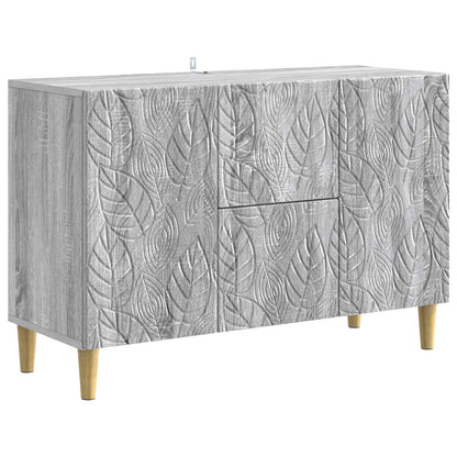 Dressoir Grijs Sonoma 89 x 34,5 x 60 cm Bewerkt hout