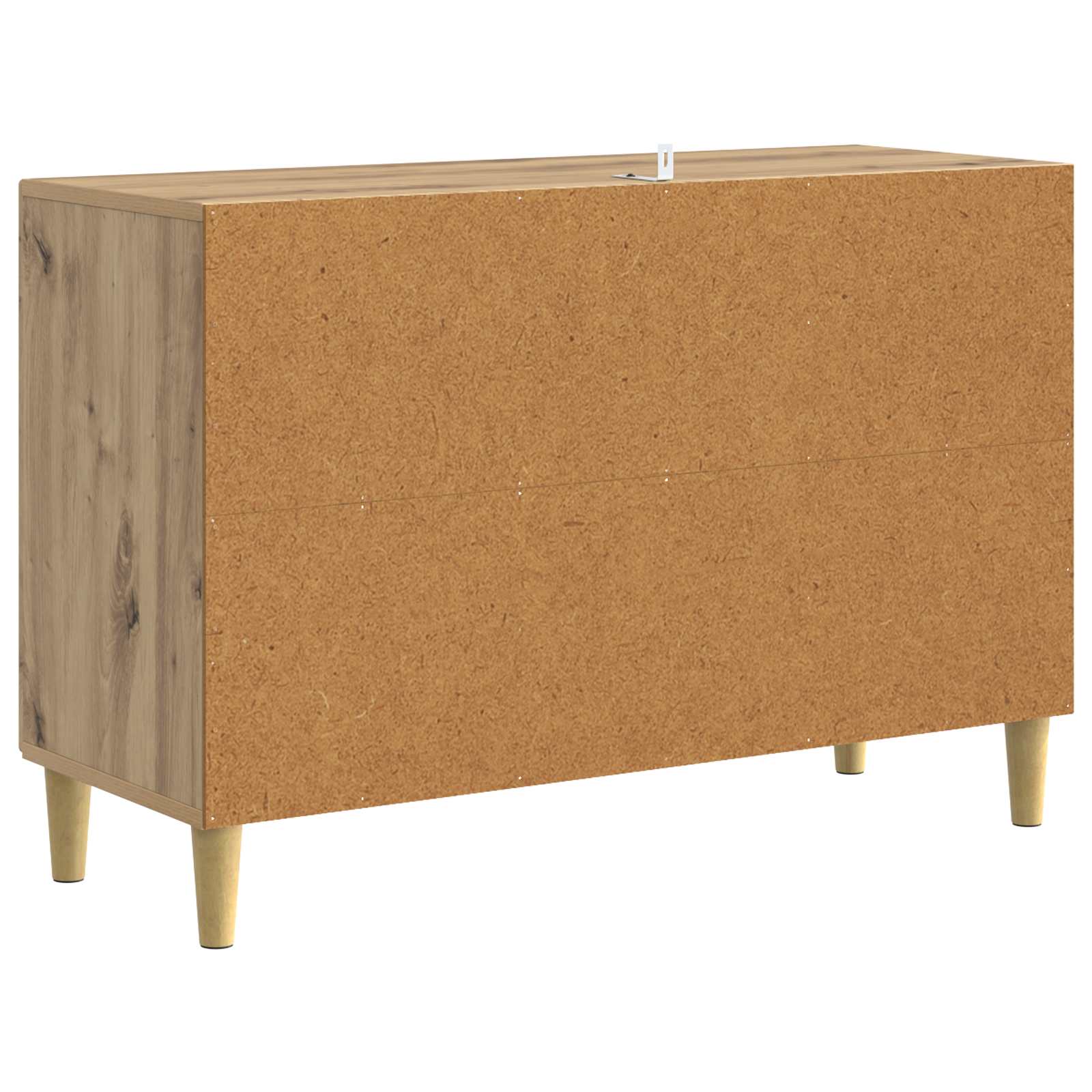 Dressoir Artisanaal eiken 89 x 34,5 x 60 cm Bewerkt hout