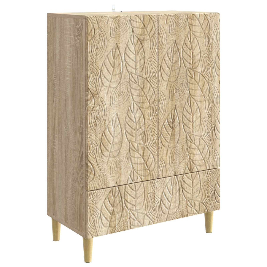 Dressoir Sonoma Eiken 66 x 34,5 x 95 cm Bewerkt hout