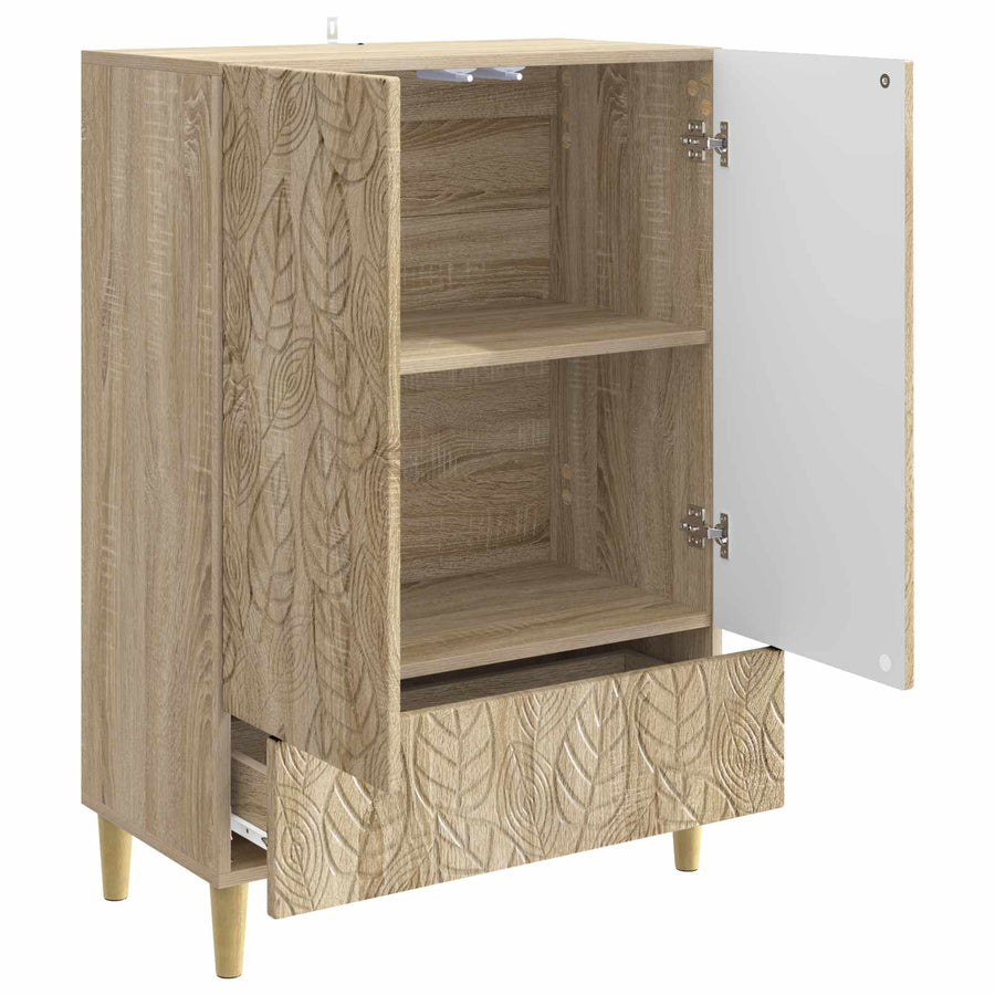 Dressoir Sonoma Eiken 66 x 34,5 x 95 cm Bewerkt hout