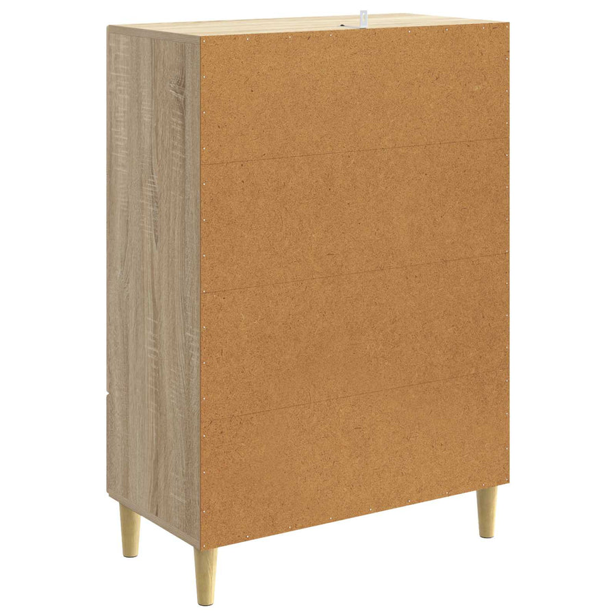 Dressoir Sonoma Eiken 66 x 34,5 x 95 cm Bewerkt hout