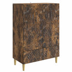 Dressoir gerookt eiken 66x35x95 cm