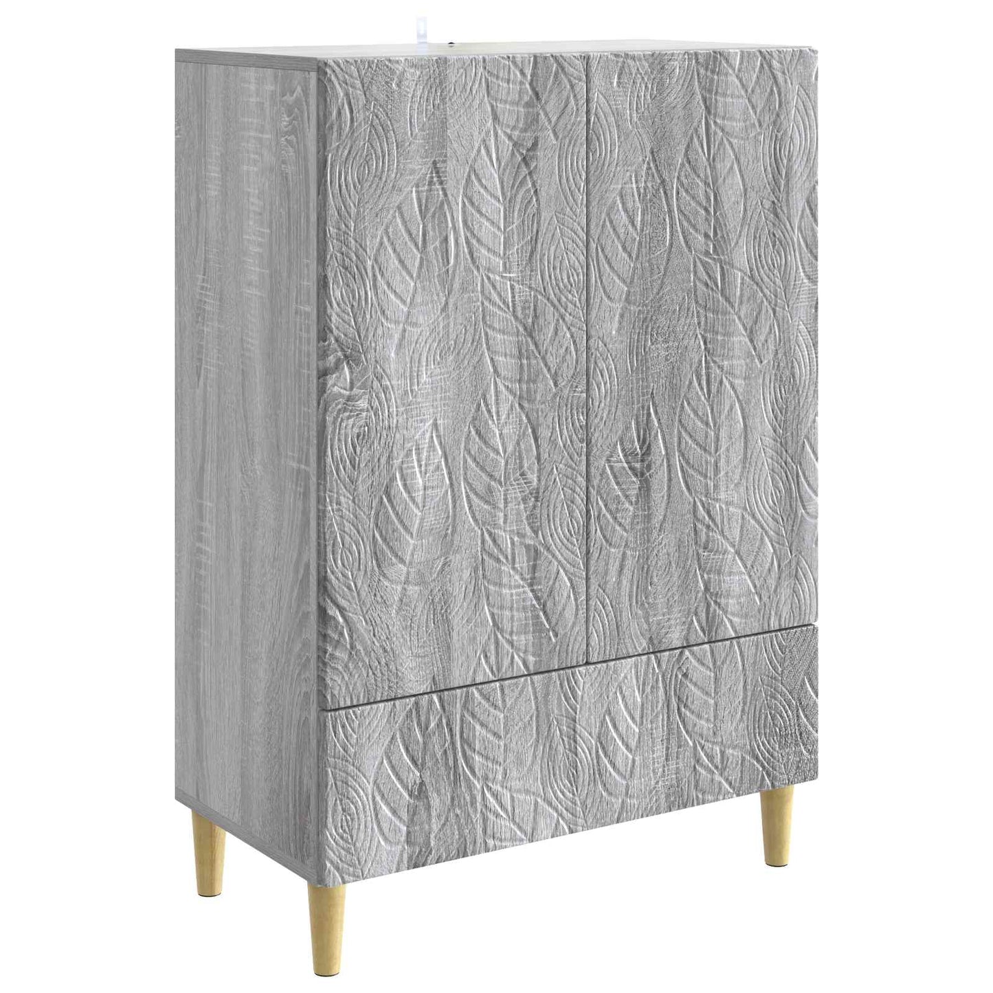 Dressoir Grijs Sonoma 66 x 34,5 x 95 cm Bewerkt hout