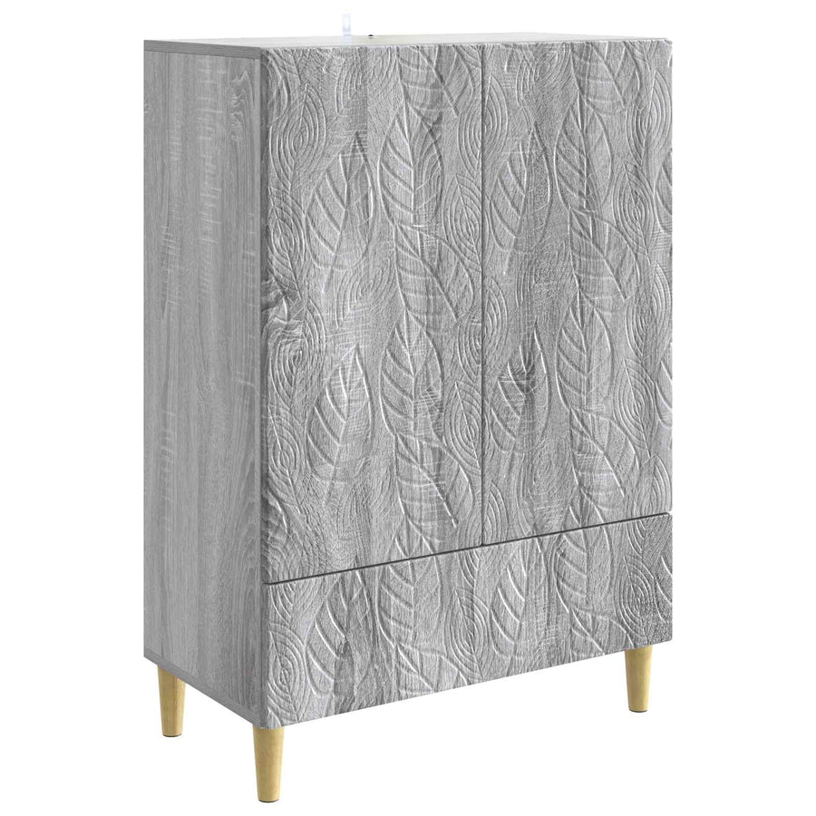 Dressoir Grijs Sonoma 66 x 34,5 x 95 cm Bewerkt hout