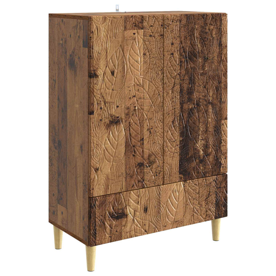 Dressoir Oud hout 66 x 34,5 x 95 cm Bewerkt hout