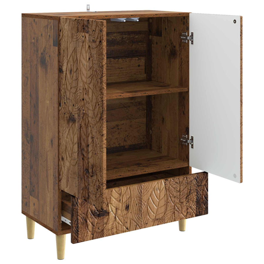 Dressoir Oud hout 66 x 34,5 x 95 cm Bewerkt hout