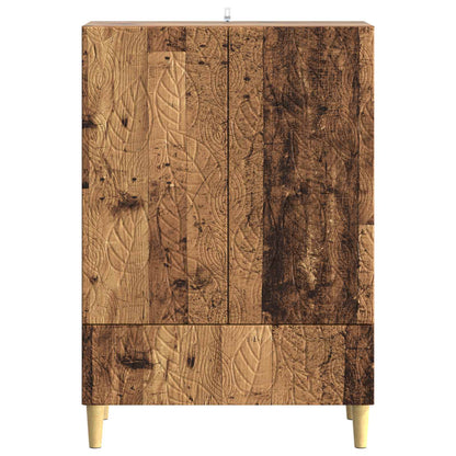 Dressoir Oud hout 66 x 34,5 x 95 cm Bewerkt hout