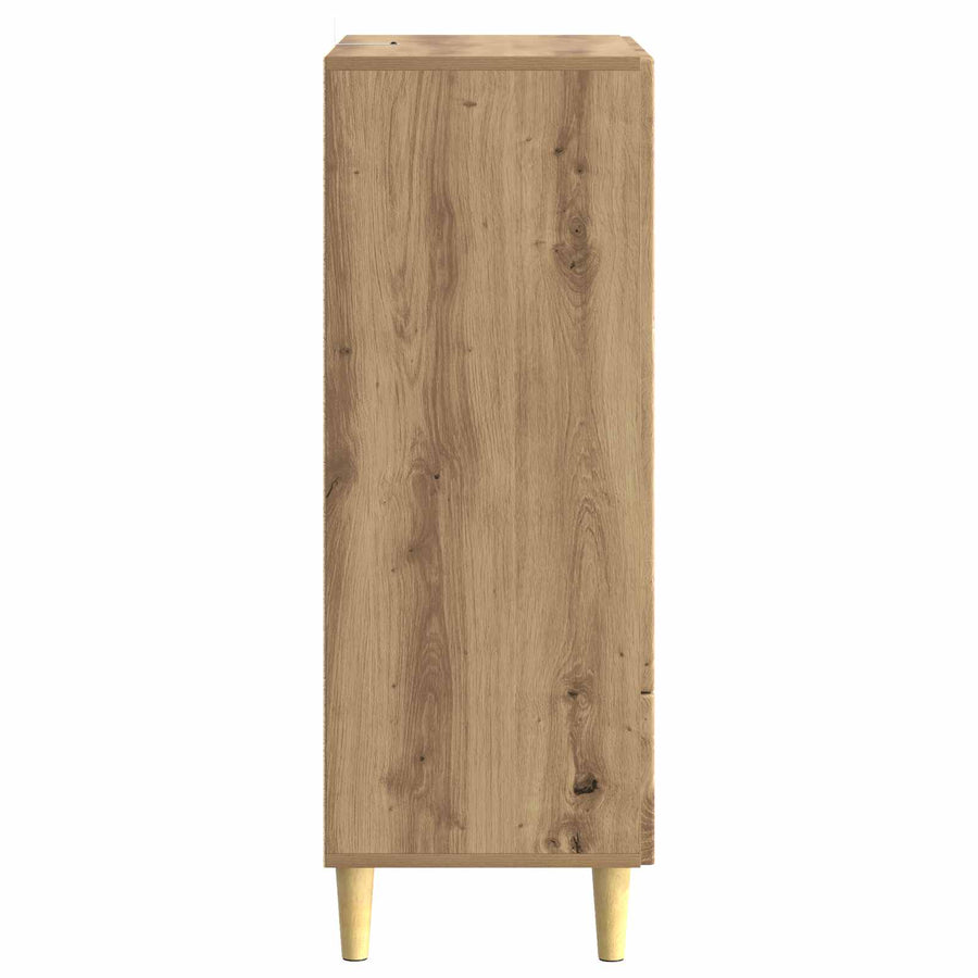 Dressoir Artisanaal eiken 66 x 34,5 x 95 cm Bewerkt hout