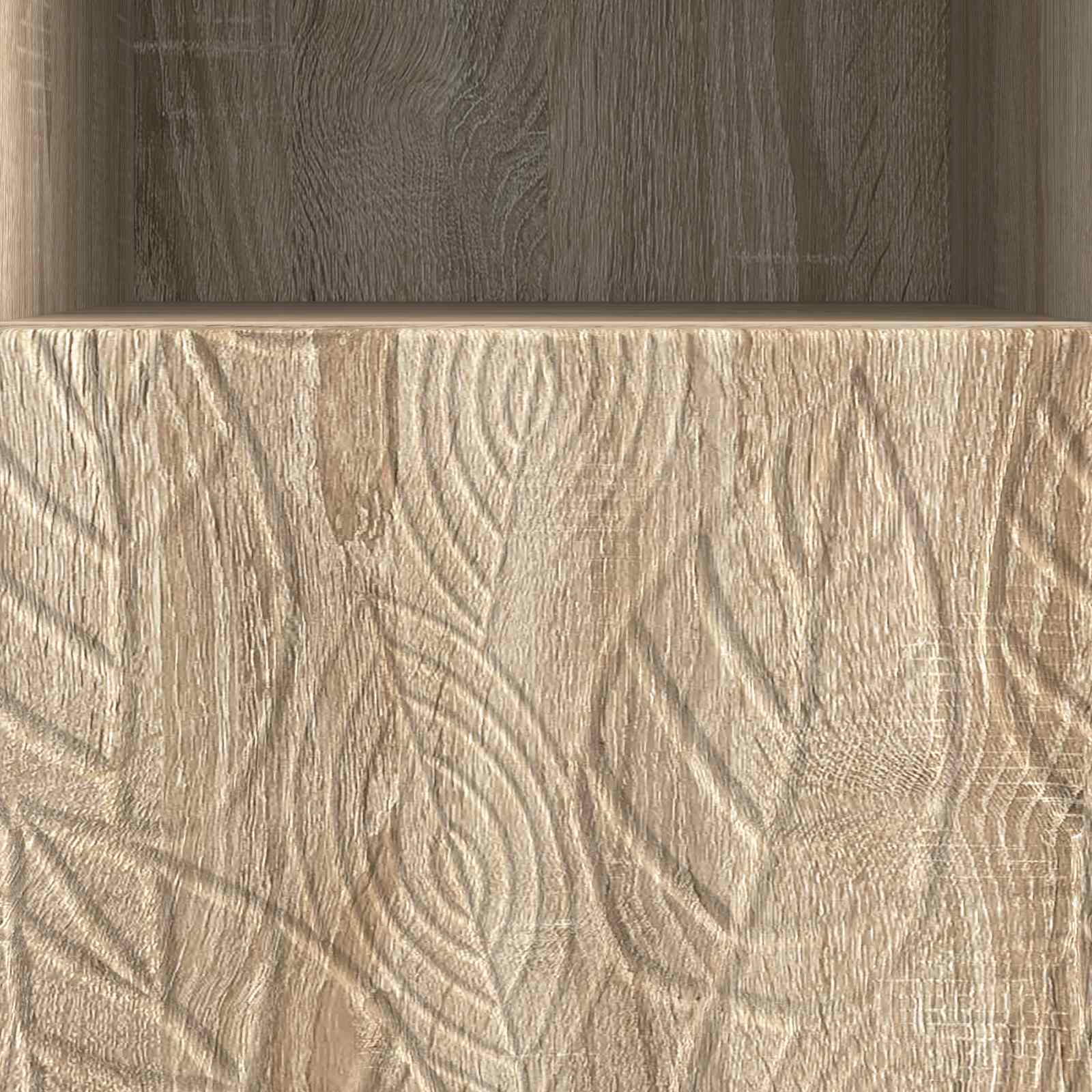 TV-kast 102 x 34,5 x 50 cm Sonoma Eiken Bewerkt hout
