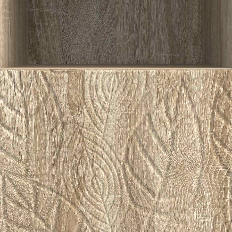 TV-kast 102 x 34,5 x 50 cm Sonoma Eiken Bewerkt hout
