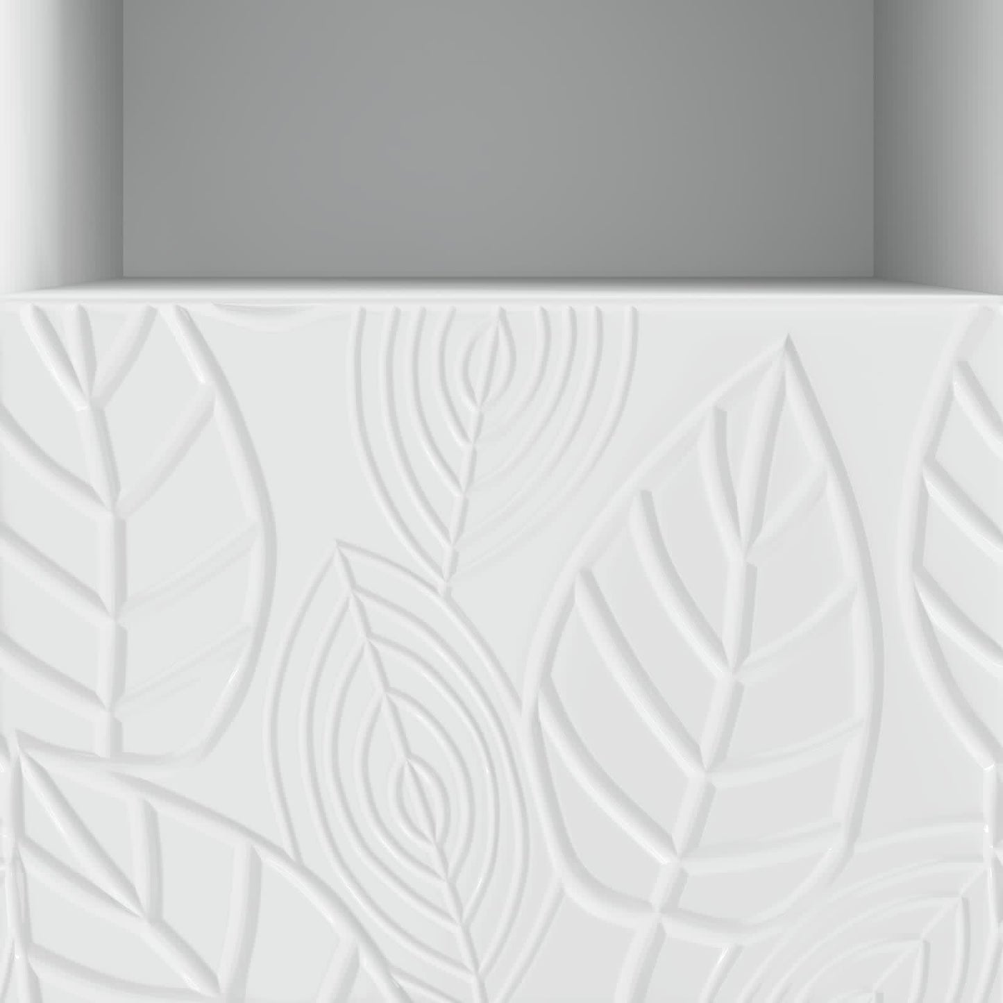 TV-kast 102 x 34,5 x 50 cm Hoogglans Wit Bewerkt hout