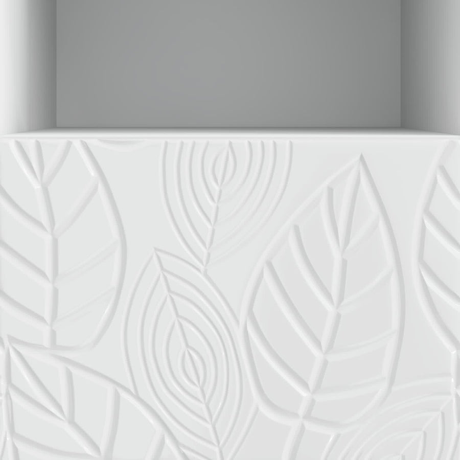 TV-kast 102 x 34,5 x 50 cm Hoogglans Wit Bewerkt hout