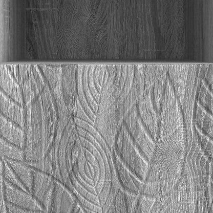 TV-kast 102 x 34,5 x 50 cm Grijs Sonoma Bewerkt hout
