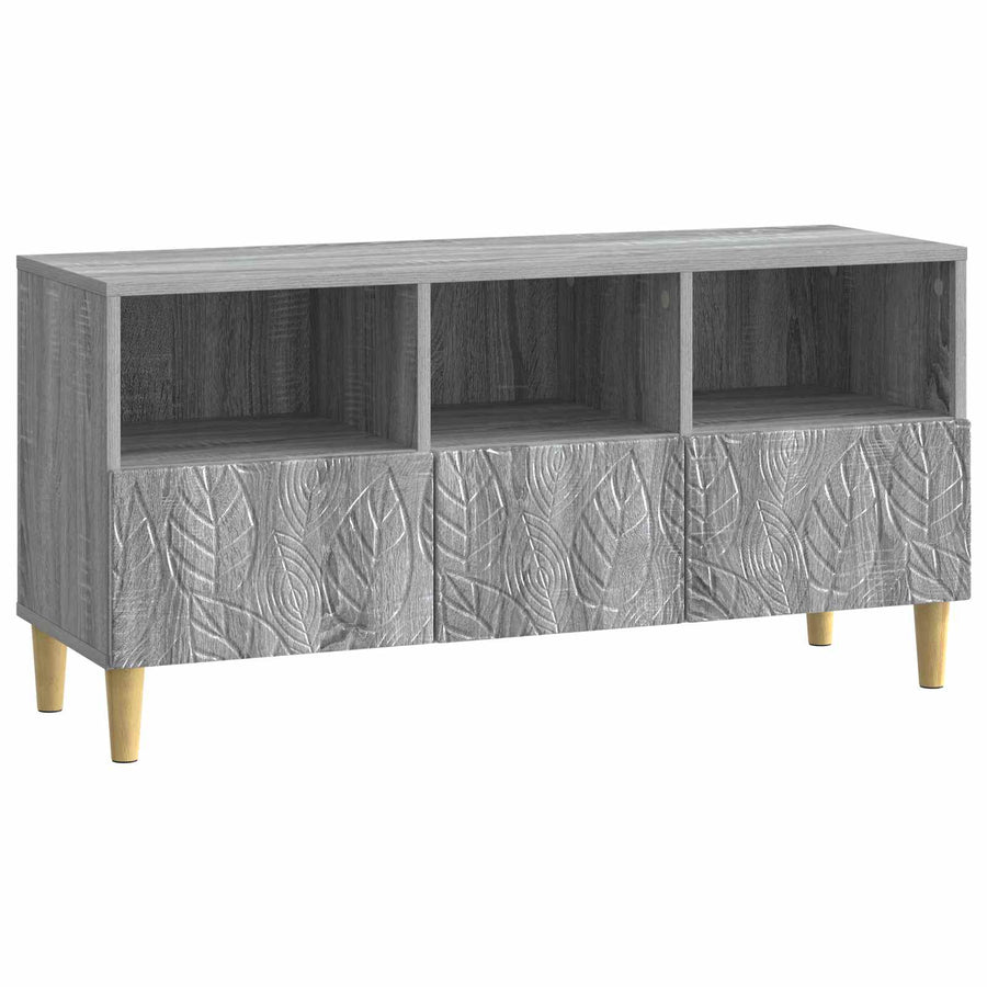 TV-kast 102 x 34,5 x 50 cm Grijs Sonoma Bewerkt hout