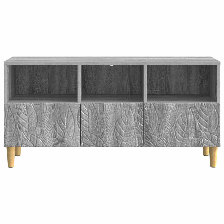TV-kast 102 x 34,5 x 50 cm Grijs Sonoma Bewerkt hout