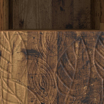 TV-kast 102 x 34,5 x 50 cm Oud hout Bewerkt hout